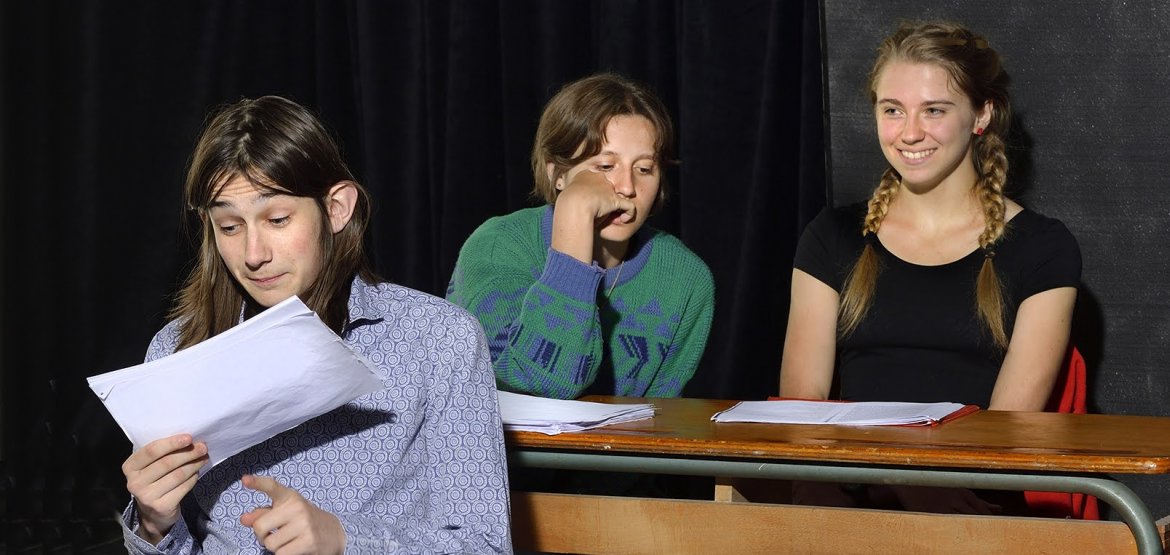 Image de cour de théâtre Compagnie Akté le havre